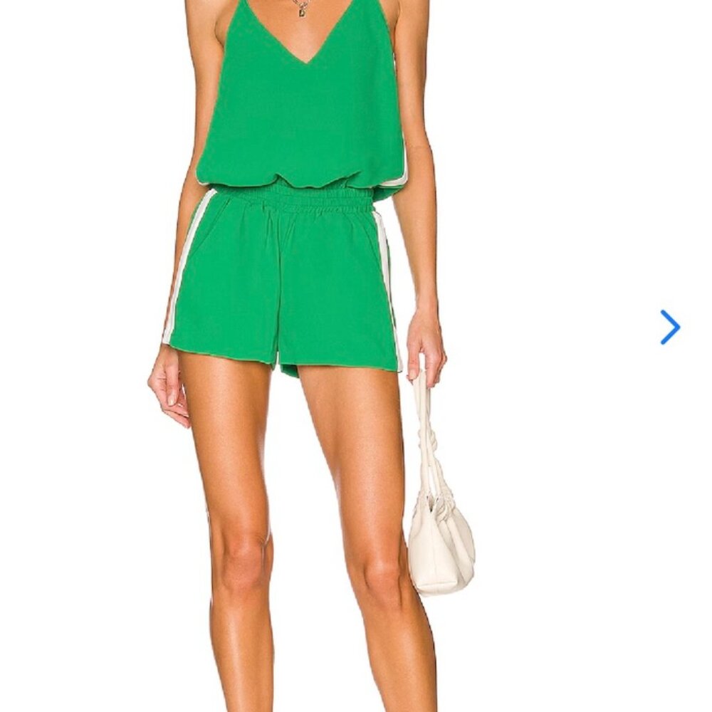 Amanda UpRichard No tags but never Worn -Romper -Color Jungle - Size Small